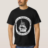 不法移民は1492コロンバスの日に始まった Tシャツ (正面)