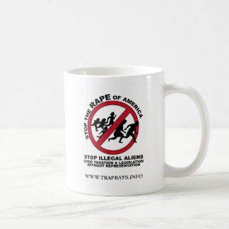 不法移民 コーヒーマグカップ