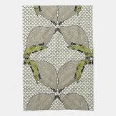 不法行為カメ キッチンタオル (縦)