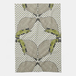 不法行為カメ キッチンタオル