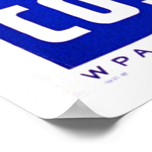 不注意なトークコストは1943 WPAに耐える ポスター (角)