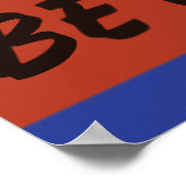 不注意な労働者のような東条 ポスター (角)