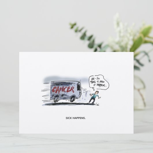 不測の発おもしろい生はがき (スタンド正面)