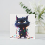 不満なホリデーキティのホリデーカード シーズンカード (スタンド正面)