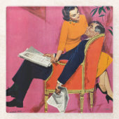 不満の年 ガラスコースター (正面)