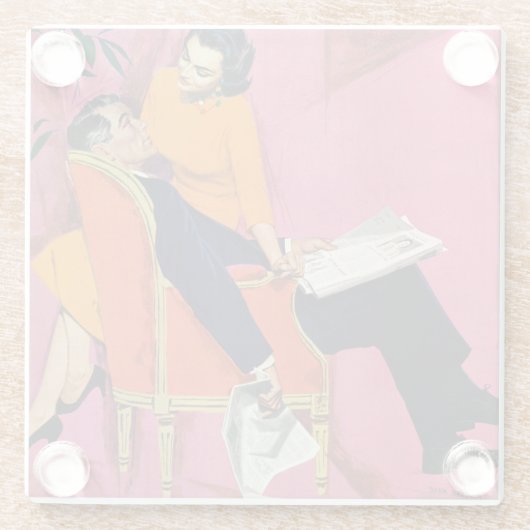 不満の年 ガラスコースター (裏面)