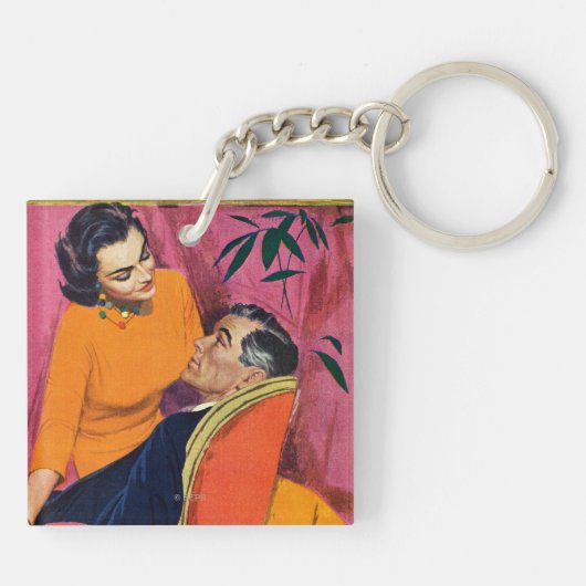 不満の年 キーホルダー (裏面)