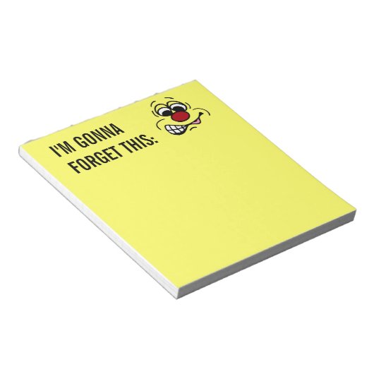 不満を抱いた従業員顔不満 ノートパッド (アングル)