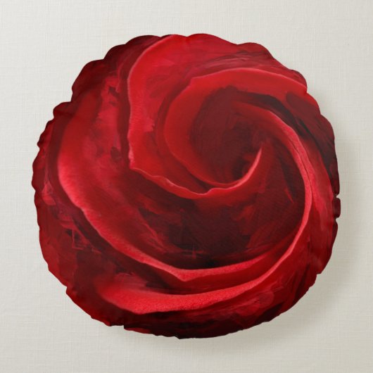 不満足美しいブラシ仕上げポリエステル装飾用クッション ラウンドクッション (正面)