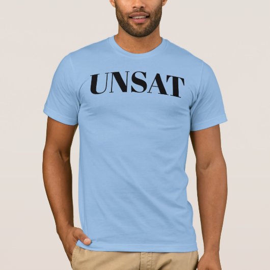 不満足 Tシャツ (正面)