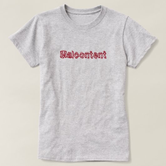 不満 Tシャツ (デザイン正面)