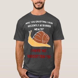 不滅おもしろいカタツムリミームの新しいウイルス傾向 Tシャツ