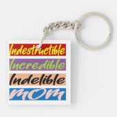 不滅で信じられないほどの母親 キーホルダー (裏面)