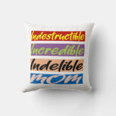 不滅で信じられないほどの母親 クッション (裏面)