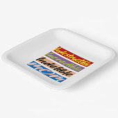 不滅で信じられないほどの母親 ペーパープレート (傾斜あり)