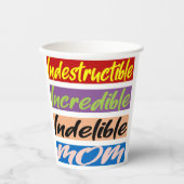 不滅で信じられないほどの母親 紙コップ (正面)