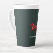 不滅のドラゴン カフェラテマグ (左アングル)