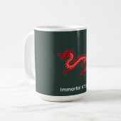 不滅のドラゴン コーヒーマグカップ (正面左)