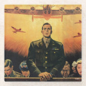 不滅のハルピュイア ガラスコースター (正面)