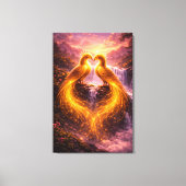 不滅の光の双鳳 キャンバスプリント (正面)