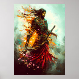 不滅の戦士、炎の侍 ポスター