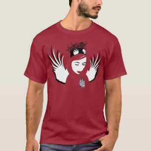 不滅の献身:失った angel tシャツ