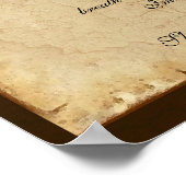 『不滅』スピリチュアル詩ポスター ポスター (角)