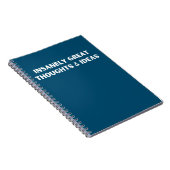 不潔な思素晴らしい及びアイディア ノートブック (右側)