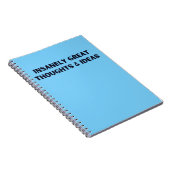 不潔な思素晴らしい及びアイディア ノートブック (右側)