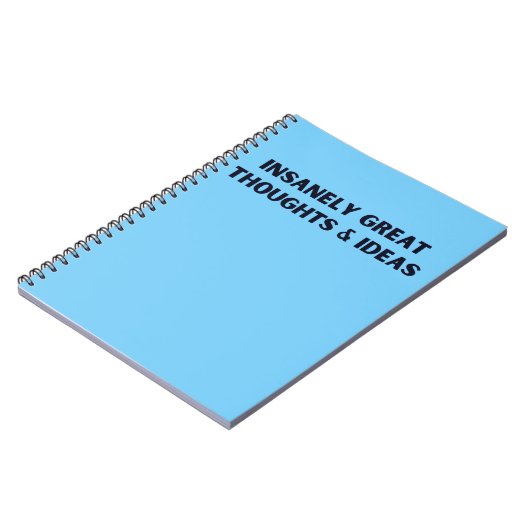 不潔な思素晴らしい及びアイディア ノートブック (左側)