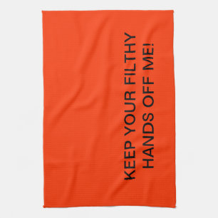 不潔な手Dishtowel キッチンタオル