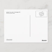 不潔な法律保のハガキ ポストカード (裏面)