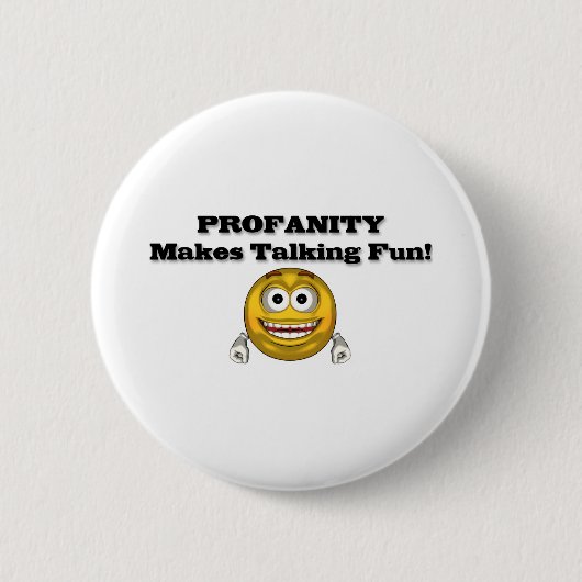 不潔 缶バッジ (正面)