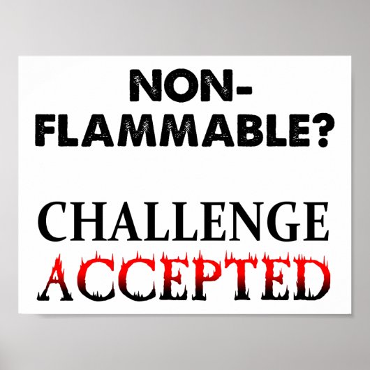 不燃ポスタおもしろいー ポスター (正面)