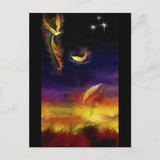 不用意なフェニックス ポストカード (正面)