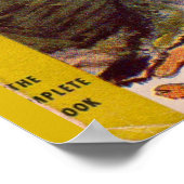 不用意な子猫ブックカバーの場合 ポスター (角)