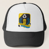 不用、労働者週の帽子をリサイクルします キャップ (正面)