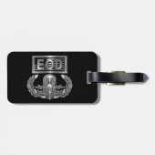 不発弾処理班（EOD: Explosive Ordnance Disposal） ラゲッジタグ (裏面横)
