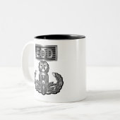 不発弾処理 ツートーンマグカップ (正面左)
