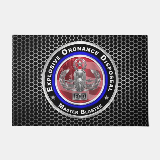 不発弾処理(EOD) ドアマット (正面)