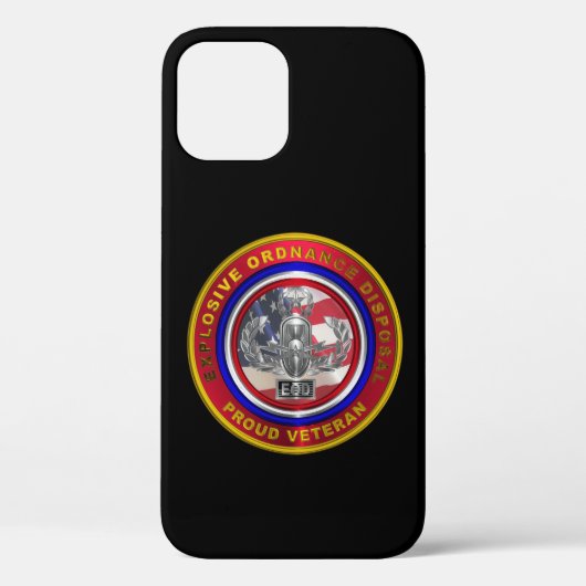 不発弾処理(EOD)ベテラン Case-Mate iPhoneケース (裏面)