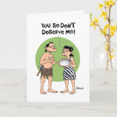 不相応おもしろいな男性誕生日 カード (黄色い花)