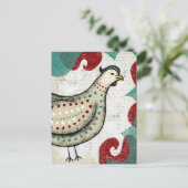 不真面目なチキンハガキ ポストカード (スタンド正面)