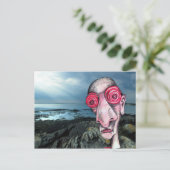 不眠症がセーヌ川の海岸を訪れる ポストカード (スタンド正面)