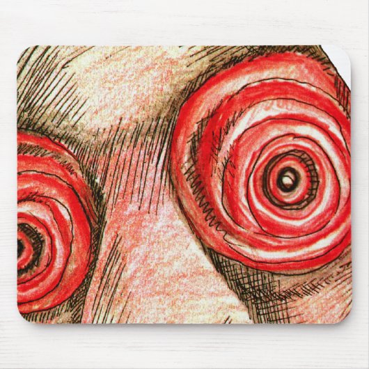 不眠症 マウスパッド (正面)