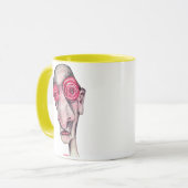 不眠症 マグカップ (正面左)