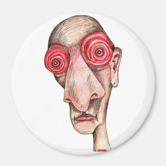 不眠症 マグネット (正面)