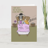 不眠 カード (正面)