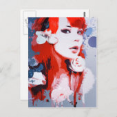 不眠 ポストカード (正面/裏面)