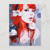 不眠 ポストカード (正面)